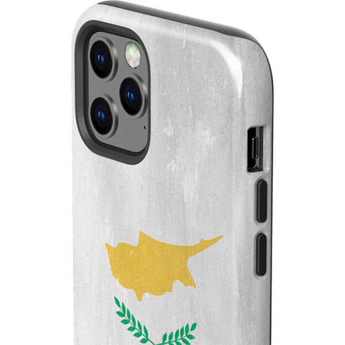 Cyprus Flag Distressed iPhone 12 Pro Impact Case